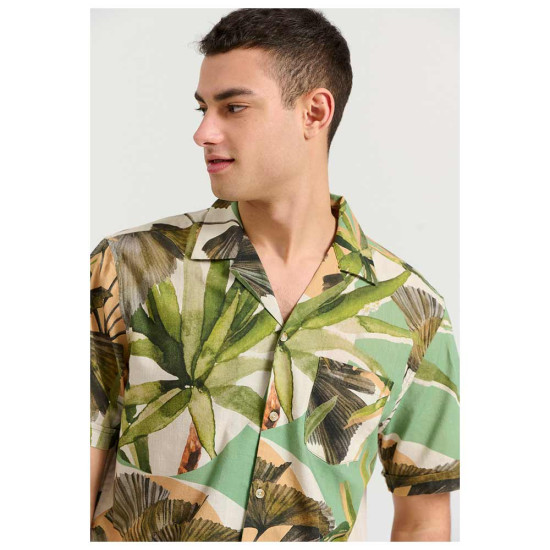 Funky Buddha Ανδρικό πουκάμισο Funky Buddha Ανδρικό πουκάμισο